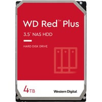 WD Red Plus 4 TB harde schijf WD40EFPX, SATA 600, 24/7, AF