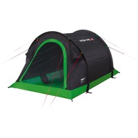 High Peak Stella 2P tent Zwart/groen