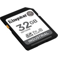 Kingston Industrial 32 GB SDHC geheugenkaart Zwart, UHS-I U3, Class 10, V30, A1
