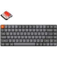 Keychron K3 Max-H1, toetsenbord Zwart, US lay-out, Gateron Low Profile 2.0 Mechanical Red, RGB leds, 75%, Double-shot PBT, hot swap, 2.4GHz | Bluetooth 5.1 | USB-C