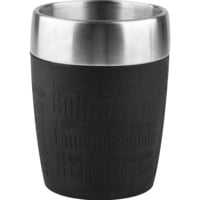 Emsa TRAVEL CUP Thermosbeker  Zwart/roestvrij staal, 0,2 Liter