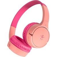 Belkin SOUNDFORM Mini draadloze hoofdtelefoon voor kinderen on-ear  Koraal/pink (roze), Bluetooth