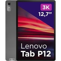 Lenovo Tab P12 12.7" tablet Grijs | Android 13 | 128 GB | Wi-Fi 6