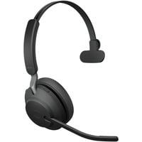 Jabra Evolve2 65, UC Mono on-ear headset Zwart, Unified Communication, Bluetooth