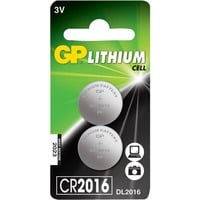 GP Batteries CR2016 batterij 2 stuks